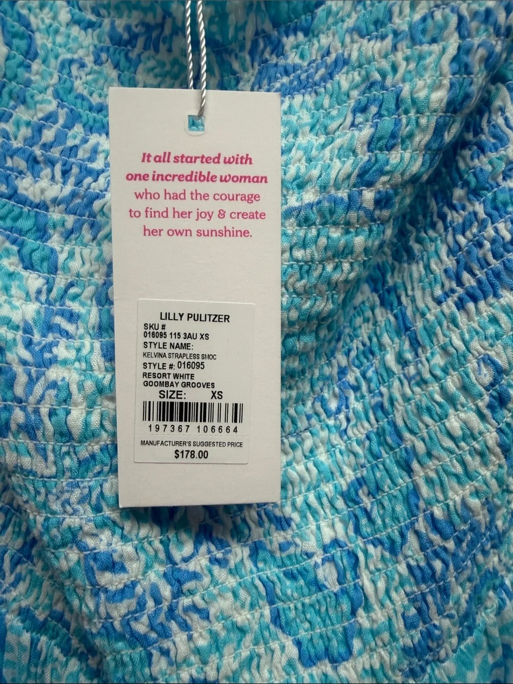 Lilly Pulitzer Kelvin’s Strapless Dress - Picture 4 of 4